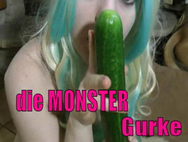 Manga Teeny - Monster Gurke sprengt Ficklöcher