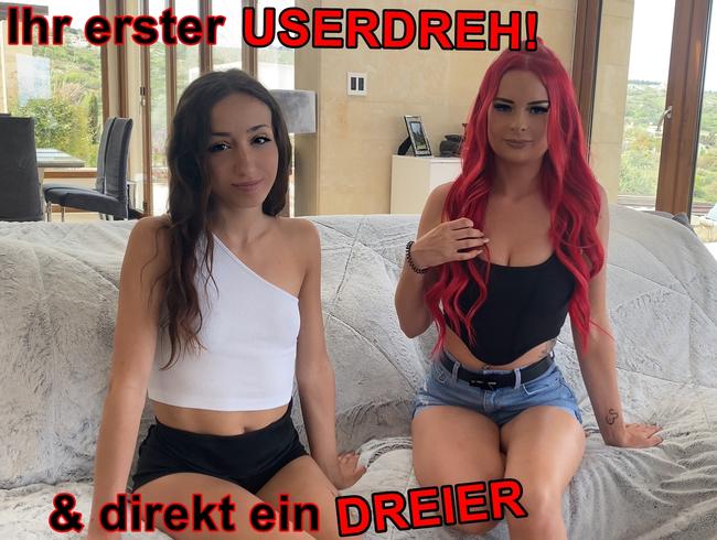 Ihr ERSTER USERDREH & direkt ein DREIER!