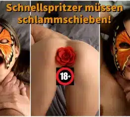 OH FUCKED! Schnelle Spritzer müssen Schlamm schieben!