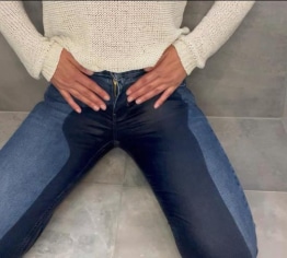 Wet my jeans instead of going to the toilet