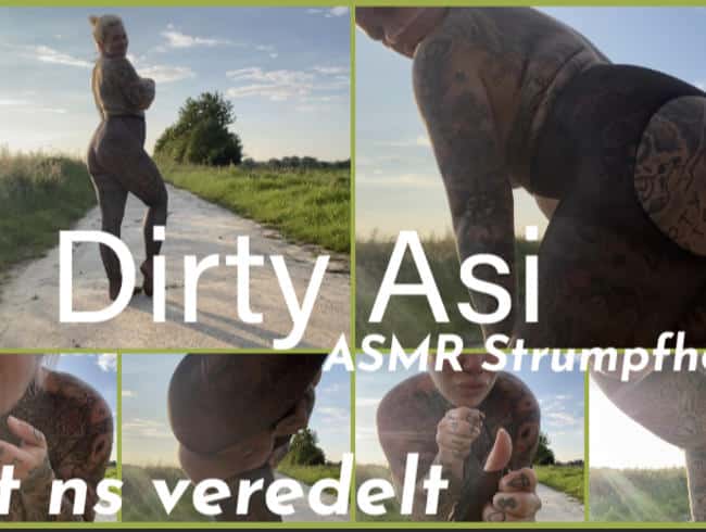 Dirty scent ASMR tights refined with n