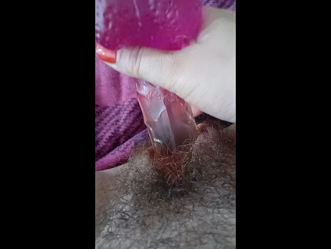 Hot homemade with my favorite dildo, doesn't it look hot?