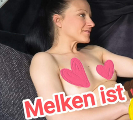 2 mal Sperma am Melktisch für die Spermacascade