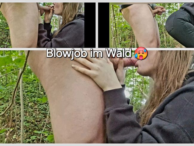 DAMN! First outdoor blowjob is crashed immediately