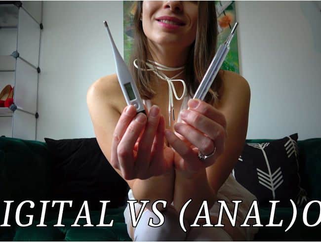 Thermometer comparison – digital vs (ana)log!