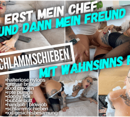 Erst der Chef und dann mein Freund | Mud Sliding mit einem tollen FACIAL