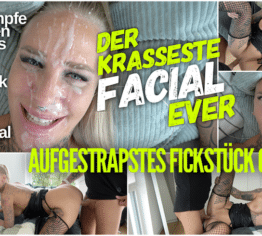 Das CRAZIEST FACIAL ever | Strapped up FUCKING PIECE gebucht