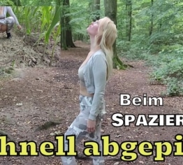 Bei einem Spaziergang im Wald schnell sauer geworden