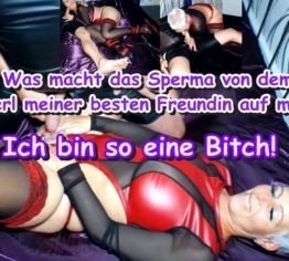 Fremdsperma auf der Muschi | Sperma vom Freund meiner besten Freundin!