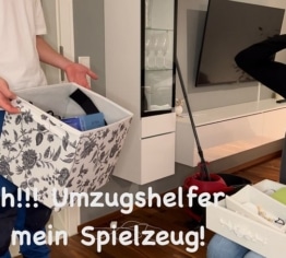 WOW, habe ich das wirklich getan? Den Umzugshelfer als Belohnung gefickt!!