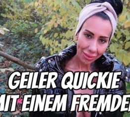 Heißer Quickie mit einer Fremden