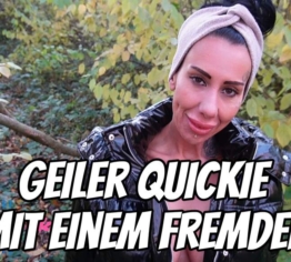 Geiler Quickie mit einem Fremden